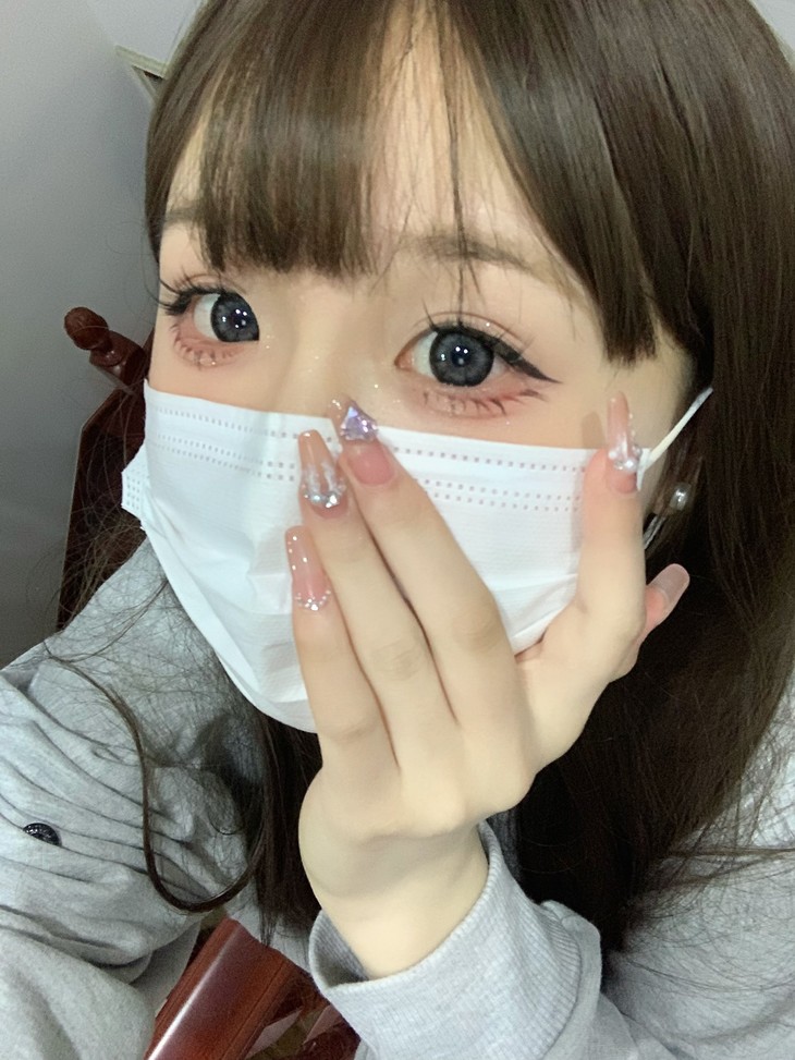 Hanawink年抛隐形眼镜 黑桃爱丽丝14.5mm 1副/2片-VVCON美瞳网33