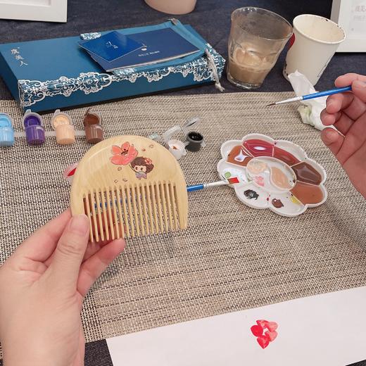 本周活动招募 ：桃木梳手工DIY 商品图0