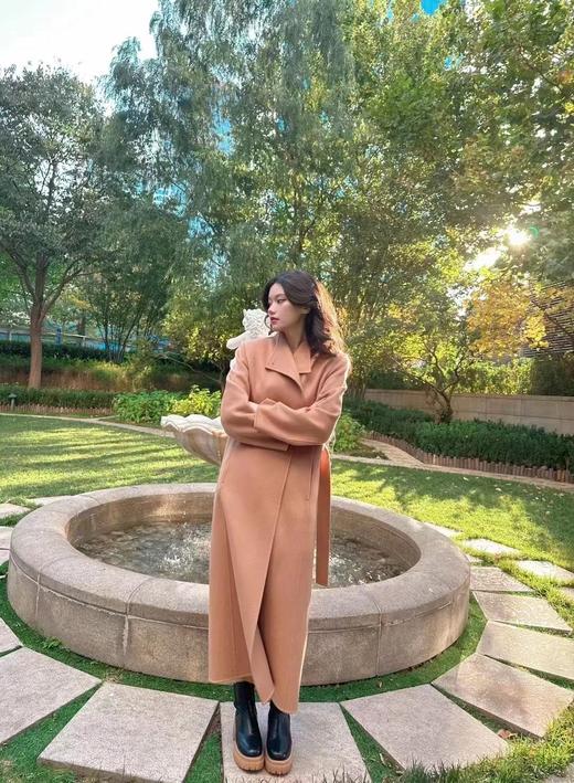 Laurel劳芮 轻奢品牌毛呢大衣 LWL334D00700 商品图3