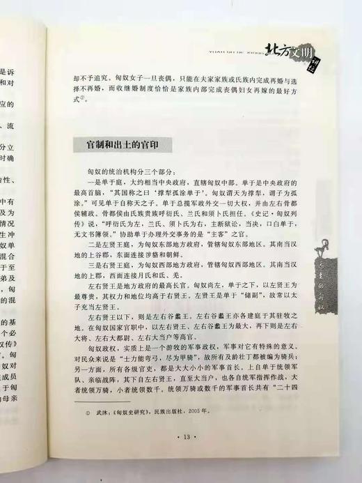 《远去的匈奴》，16开，盖山林、盖志浩著，内蒙古人民出版社2008年版，定价25，售价15元。品相9成。 商品图7