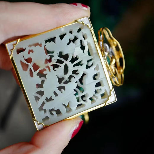 岁月拾遗 精品古玉吊坠   一路连科 项链 商品图4