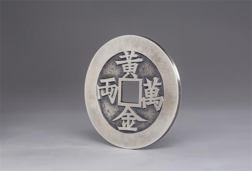矩德泉坊 纯银手作 招财进宝背黄金万两（4.5厘米版）040 商品图2