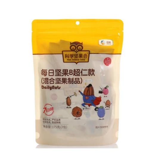 中粮时怡 泰国芒果干100g+精选新疆大枣250g+每日坚果周套餐175g 组合装 商品图3