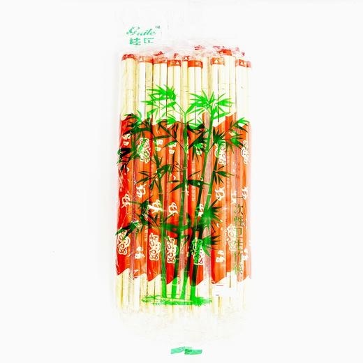 精品竹筷一次性0.6mm粗圆一次性筷子50对/包 商品图0