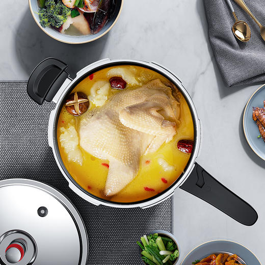 康巴赫高压锅304不锈钢小红帽压力锅快煮安全防爆 商品图7