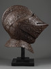 独角鹿西洋古董文艺复兴风古典神兽勇士铁合金浮雕装饰封闭式头盔 商品缩略图0