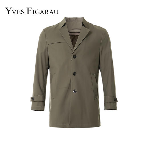 YvesFigarau伊夫·费嘉罗秋冬新款休闲时尚舒适风衣外套940561 商品图5
