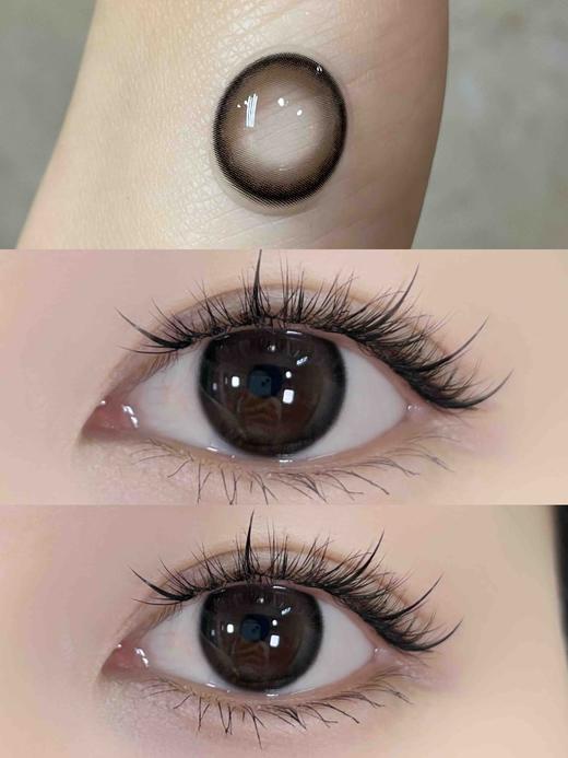 【平价月抛】微光黑 kumicon月抛 | 中直径14.2，着色13.4 | 【同品牌多副更划算,选款色板在详情页 】，记得下滑 商品图0