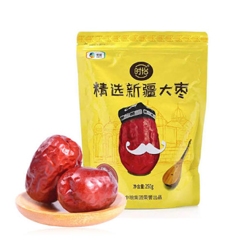 中粮时怡 泰国芒果干100g+精选新疆大枣250g+每日坚果周套餐175g 组合装 商品图2
