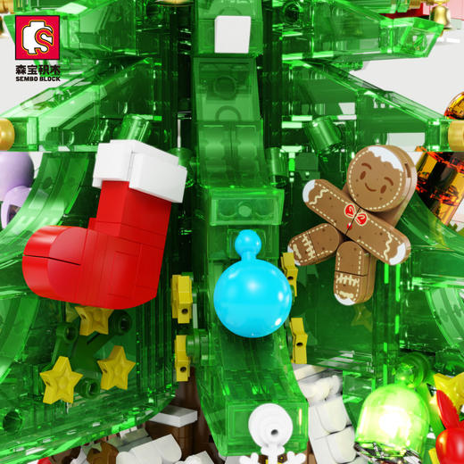 森宝    605025    创意系列-圣诞旋律乐园 商品图1