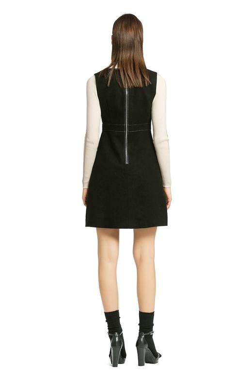 NOIR 黑色v字领连衣裙 67 商品图4