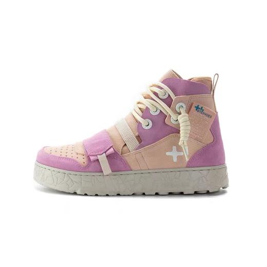 天空之城-OTZ高帮翻毛皮运动鞋（下单备注颜色+尺码） 商品图0