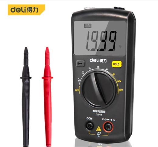得力DL8491数字万用表(黄) 商品图0