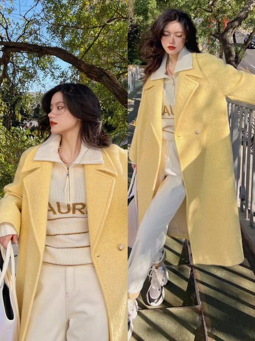 Laurel劳芮 泰迪绒羊毛大衣LWL334D02200 商品图8