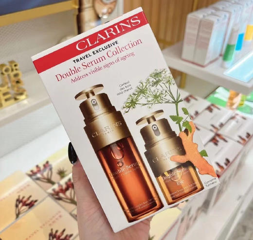 娇韵诗双萃精华50ml+眼霜20ml套装 商品图0