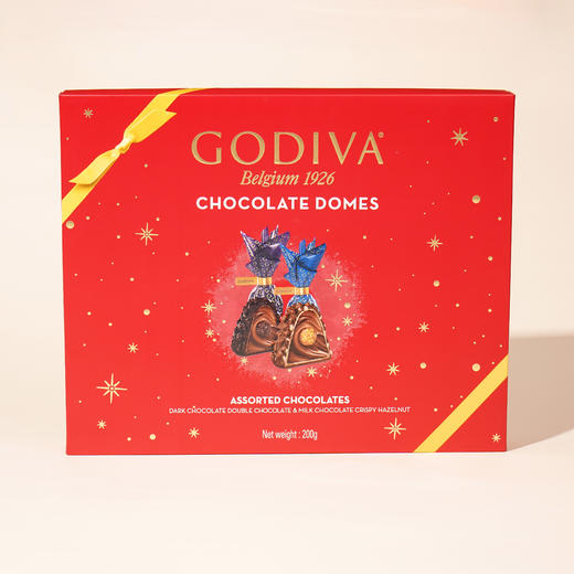 歌帝梵臻粹巧克力礼盒精选20颗装（红色）200g 商品图2
