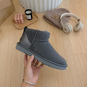UGG2022新款周冬雨后亮包-灰色