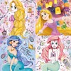 日本进口/Yanoman/透明拼图/70片/迪士尼公主/艾莎/长发/爱丽儿/贝儿/冰雪奇缘 商品缩略图0
