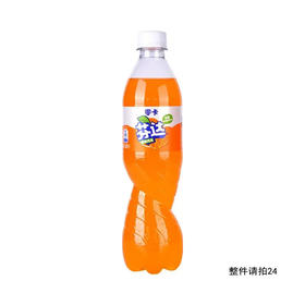 芬达零卡橙味汽水500ml