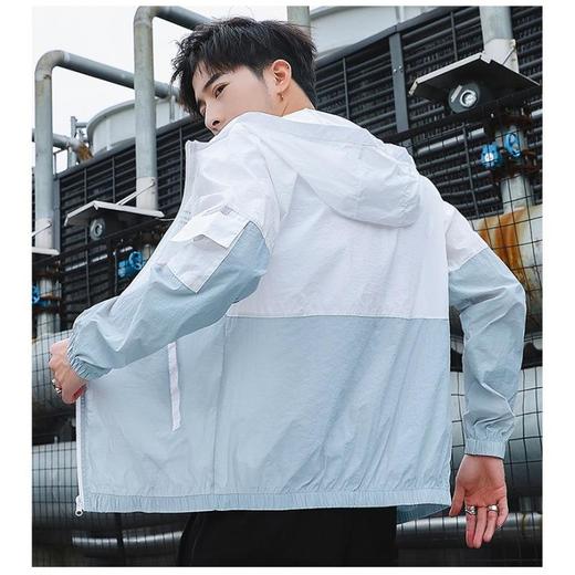 防晒衣男士外套轻薄透气防紫外户外运动情侣皮肤衣连帽防晒服夹克 商品图2