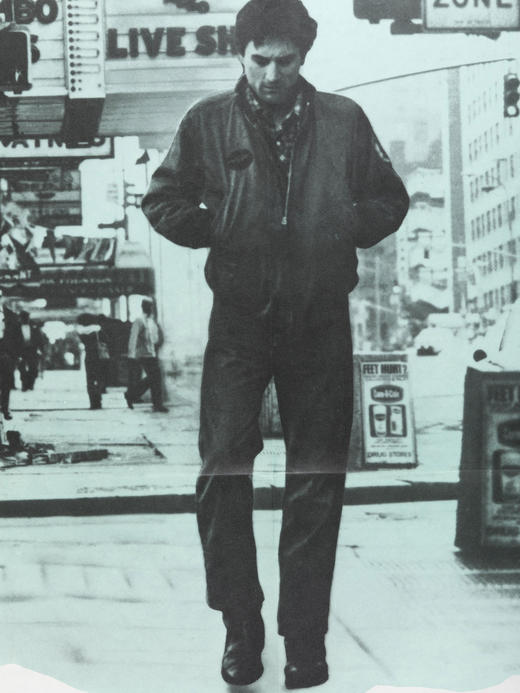 独角鹿西洋古董Martin Scorsese执导美国电影出租车司机原版海报 商品图2