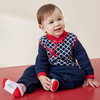 英氏婴儿衣服连体衣冬季新款针织哈衣男新年系列 商品缩略图1