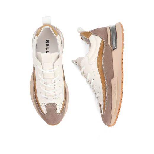 百货世界-百丽牛皮革/牛剖层革男休闲鞋 商品图0