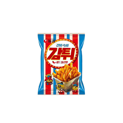 韩国农心脆薯条红辣椒味60g/袋 商品图0
