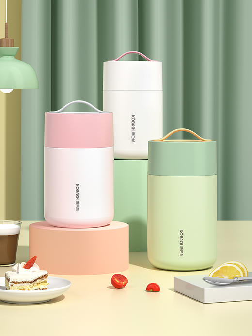 康巴赫焖烧杯316不锈钢保温杯 商品图0