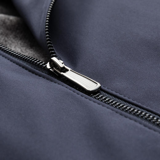 65L1957A【加绒加厚】罗蒙冬季保暖夹克外套男士商务通勤爸爸装老干部男式夹克 商品图7