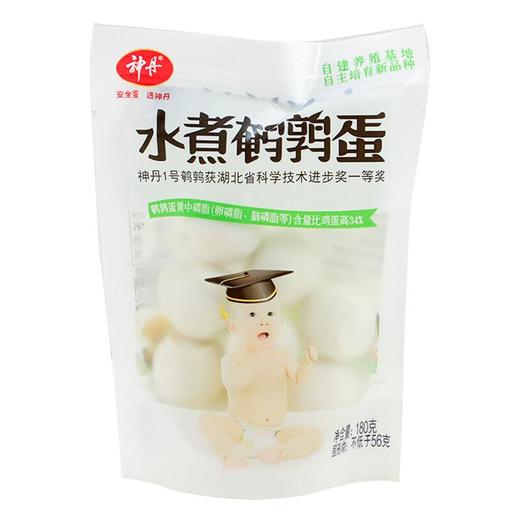 神丹水煮鹌鹑蛋8枚/盒 商品图0