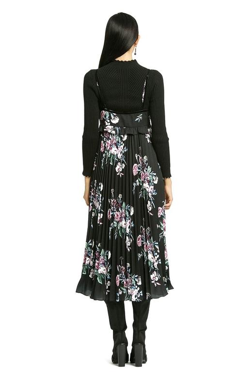 MAXRIENY玛克茜妮 雪纺碎花吊带连衣裙 45 商品图4