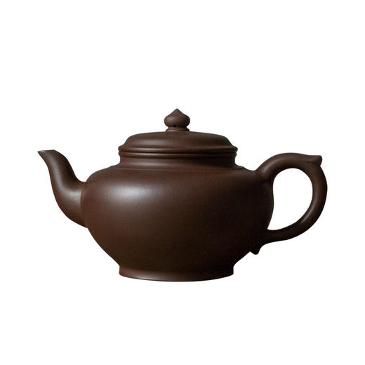 茶香记 紫砂壶老紫泥笑樱壶 传统壶形 优美端庄 九十年代原矿泥料 商品图4