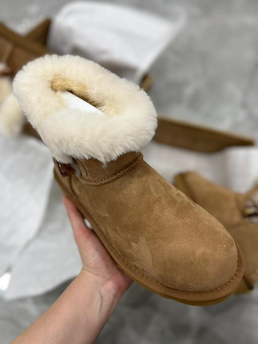 牛角扣一粒扣-栗色 商品图1