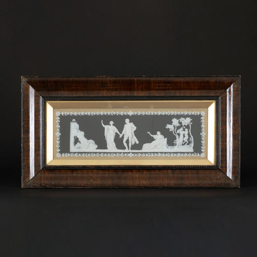 独角鹿西洋古董玮致活Wegdwoodt陶瓷工坊新古典主义风格墙壁挂饰 商品图0