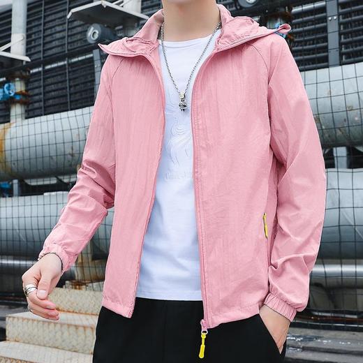 防晒衣男士外套轻薄透气防紫外户外运动情侣皮肤衣连帽防晒服夹克 商品图3