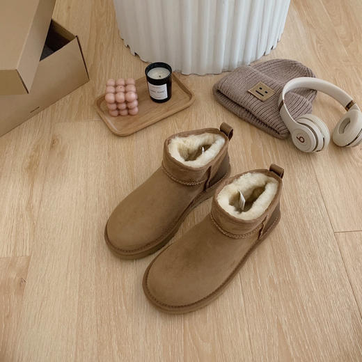 UGG2022新款周冬雨后亮包-栗色 商品图3