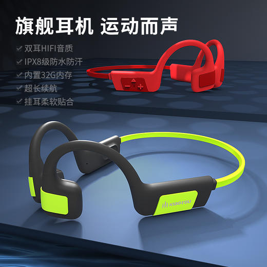 小幽全新体验X8旗舰款无线骨传导耳机 商品图0