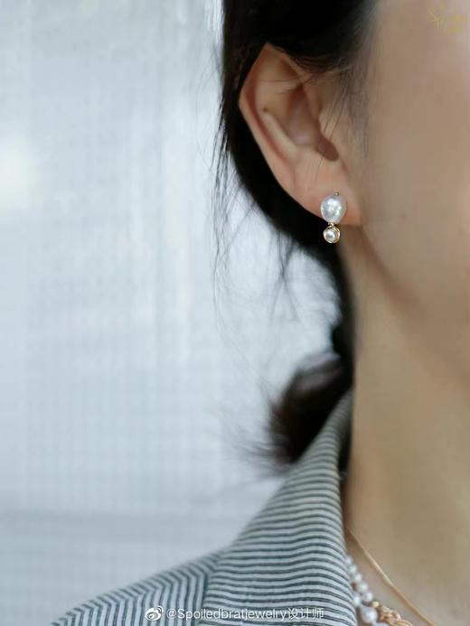 SpoiledBrat Jewelry不对此珍珠耳环 商品图2