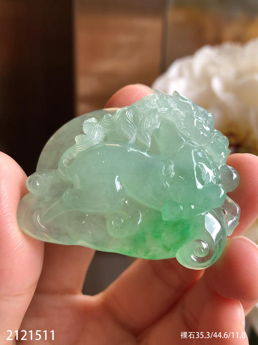 冰飘翠麒麟裸石 45999【2121511】 商品图8