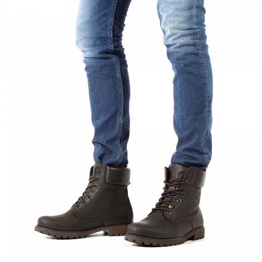 #限时特价#西班牙原产经典款男士休闲鞋踝靴四季款深棕色P03C2 商品图3