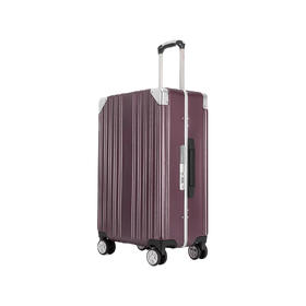 银座pc材质窄框拉杆箱 商务休闲 铝框静音万向轮旅行箱9058K