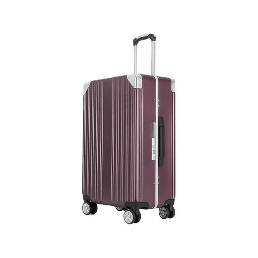 银座pc材质窄框拉杆箱 商务休闲 铝框静音万向轮旅行箱9058K 商品图0