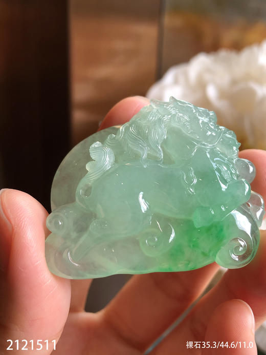 冰飘翠麒麟裸石 45999【2121511】 商品图2