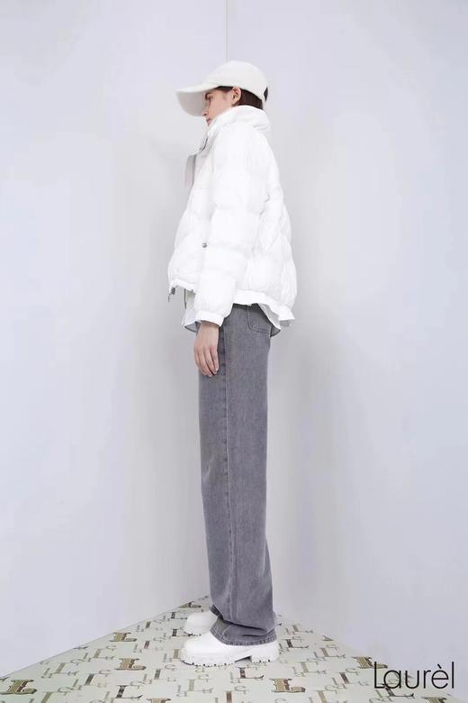 Laurel劳芮 御寒保暖短款鹅绒羽绒服LWL334L01600 商品图4