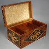 独角鹿西洋古董家居摆件1850年代法国细木镶嵌木质收纳盒珍宝盒 商品缩略图0