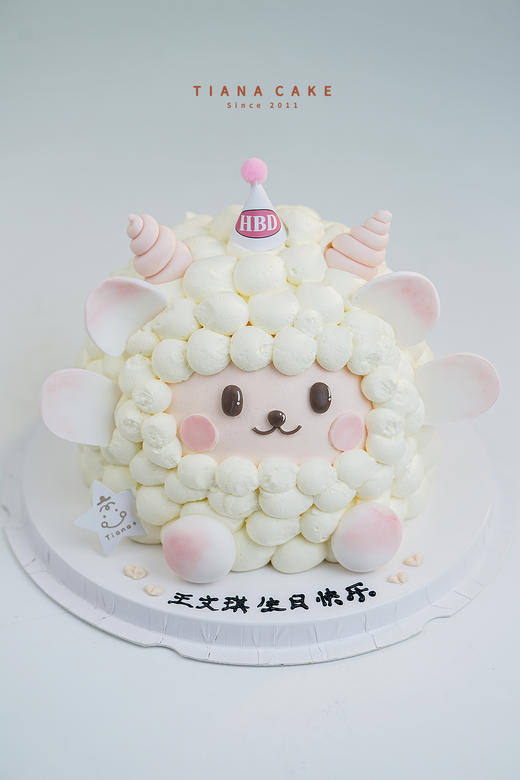 【纯手工翻糖定制】可爱的小羊 商品图2