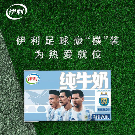 伊利 纯牛奶250ml*21盒/箱 全脂牛奶 早餐伴侣 商品图2