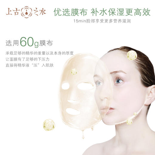 HPS上古之水日用品480ml洗发露/480ml沐浴露/350ml护发素/三部曲面膜(4片装） 商品图9