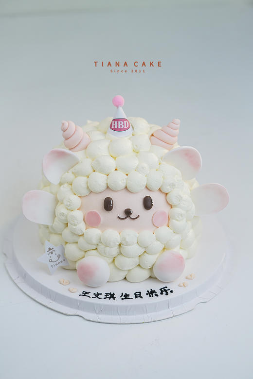 【纯手工翻糖定制】可爱的小羊 商品图1